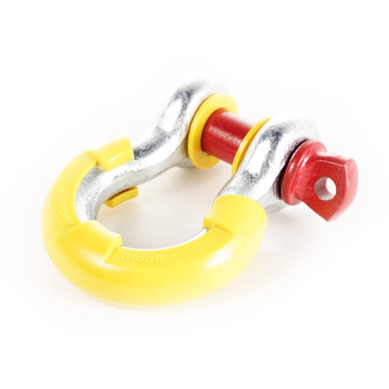 Load image into Gallery viewer, Rugged Ridge Yellow 3/4in D-Ring Isolator Kit
