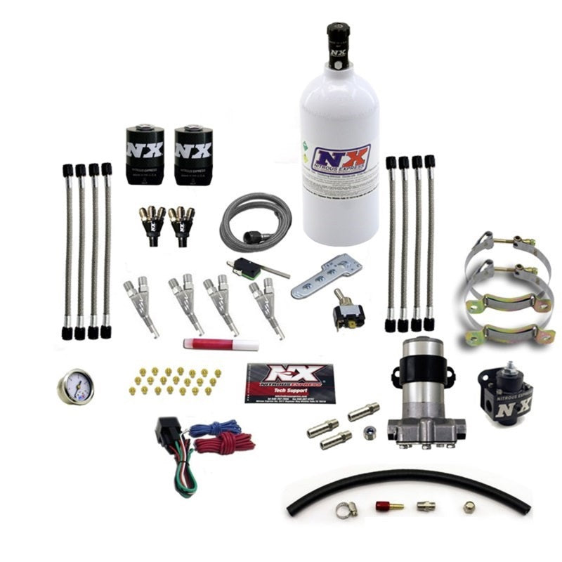 Load image into Gallery viewer, Nitrous Express 4 Cyl Vortec Nitrous Kit (Pro-Mod) w/2.5lb Bottle
