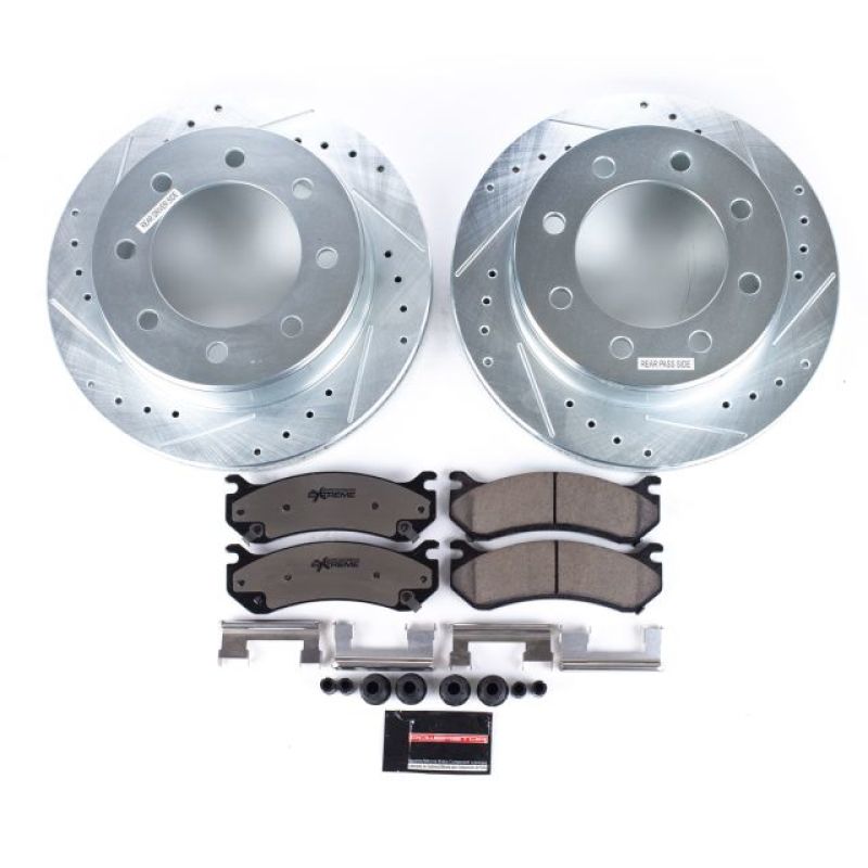 Load image into Gallery viewer, Power Stop 02-06 Chevrolet Avalanche 2500 Rear Z36 Truck &amp; Tow Brake Kit
