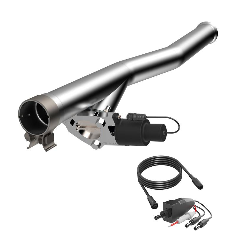 Load image into Gallery viewer, 2018-2024 Jeep Wrangler JL 3.6L QTP Aggressor Cutout Pipe
