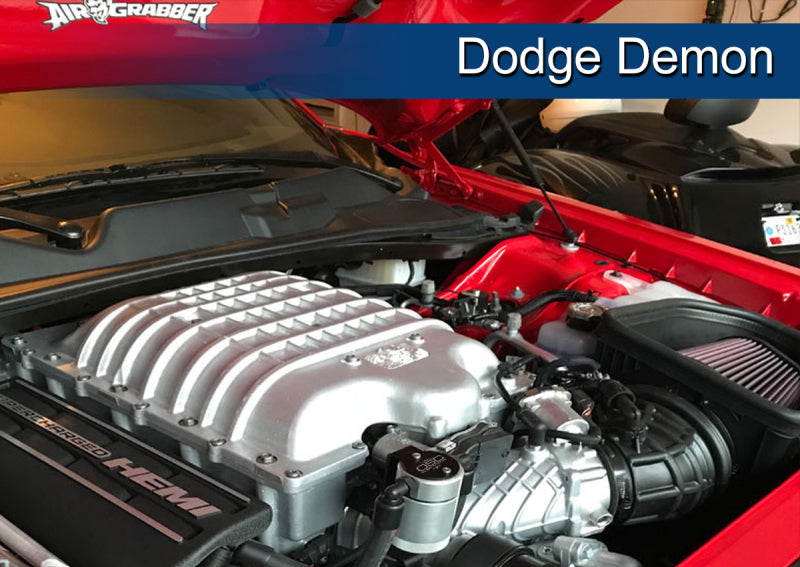 Load image into Gallery viewer, J&amp;L 15-24 Dodge Hellcat/Demon 6.2L Hemi Passenger Side Oil Separator 3.0 - Clear Anodized
