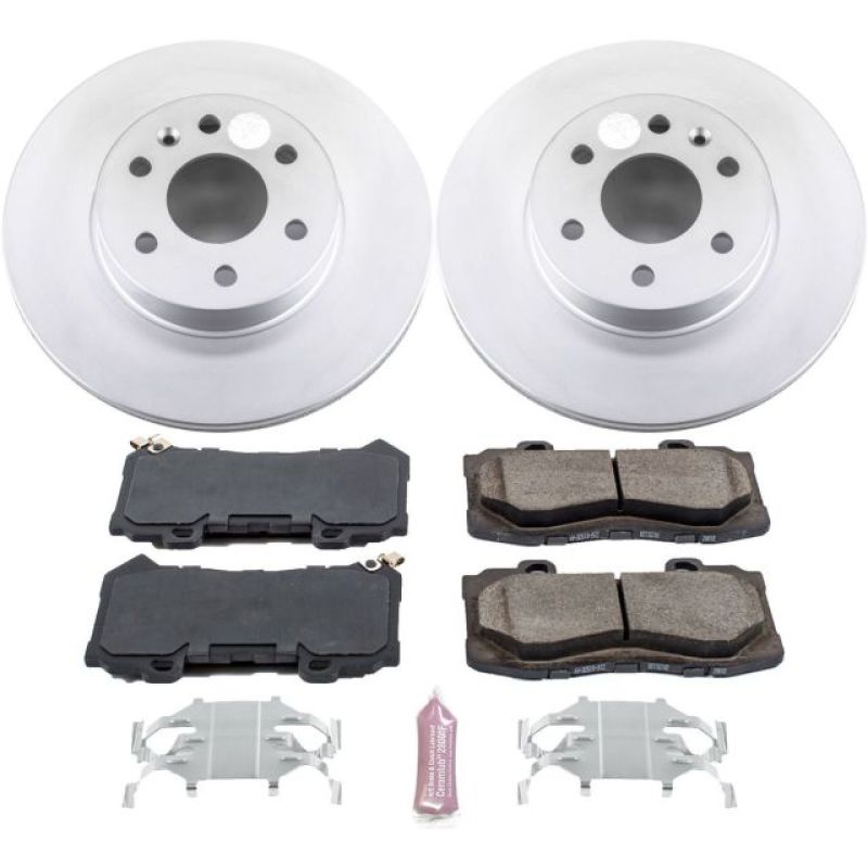 Load image into Gallery viewer, Power Stop 15-18 Chevrolet Colorado Front Z17 Evolution Geomet Coated Brake Kit
