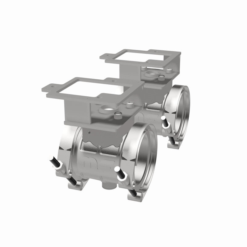 Load image into Gallery viewer, MagnaFlow 2018 Ford Mustang V8-5.0LGAS Exhaust Acc - 2.5in ID/OD - 304SS - Integrated V-Band Flanges
