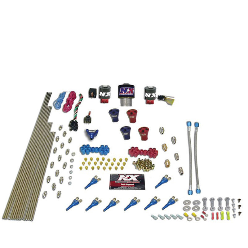 Load image into Gallery viewer, Nitrous Express Pro-Shk/Gas 2 Fuel 1 Supershark Solenoid Nitrous Kit (200-600HP) w/o Bottle
