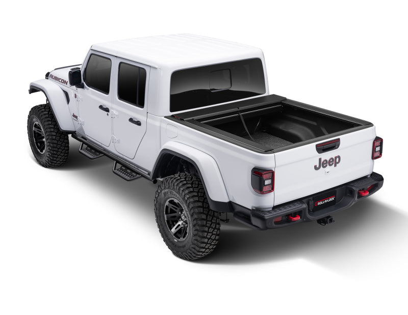 Load image into Gallery viewer, Roll-N-Lock 2020 Jeep Gladiator 5ft bed (w/ Trail Rail System) M-Series Retractable Tonneau Cover
