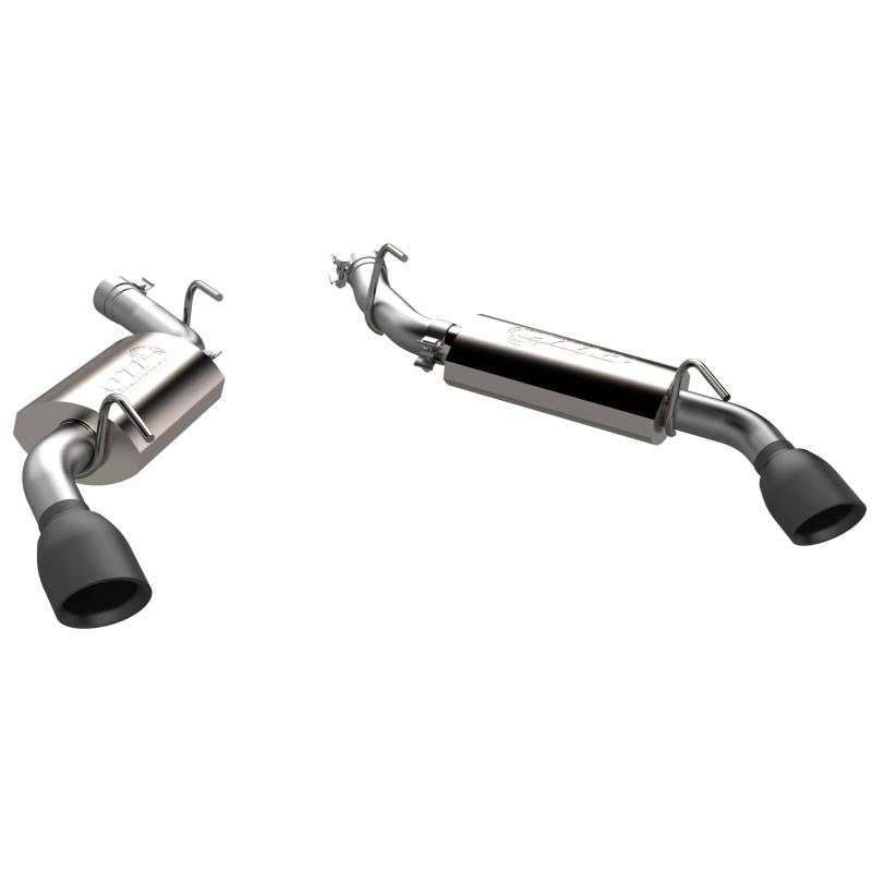 Load image into Gallery viewer, 2010-2013 Chevrolet Camaro SS QTP  AR3  Axle Back Black tips
