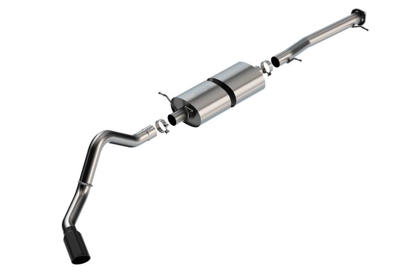 Load image into Gallery viewer, Borla 20-22 Chevrolet/GMC Silverado/Sierra 6.6L T-304 SS Cat-Back S-Type Exhaust - Brushed
