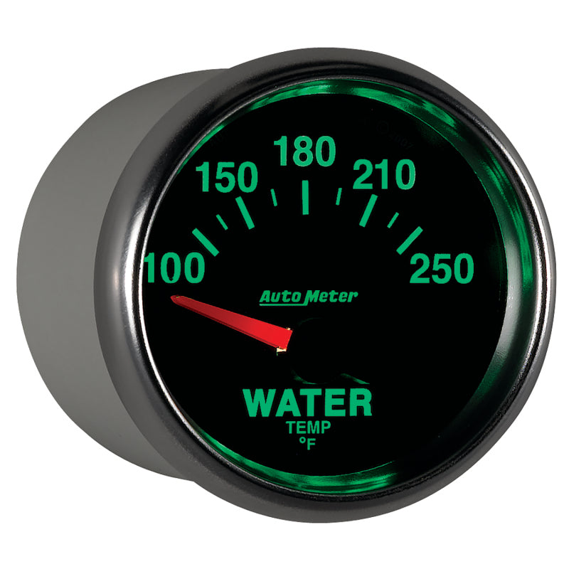 Load image into Gallery viewer, Autometer GS 52mm 100-250 Deg F Short Sweep Electronic Water Temperature Gauge
