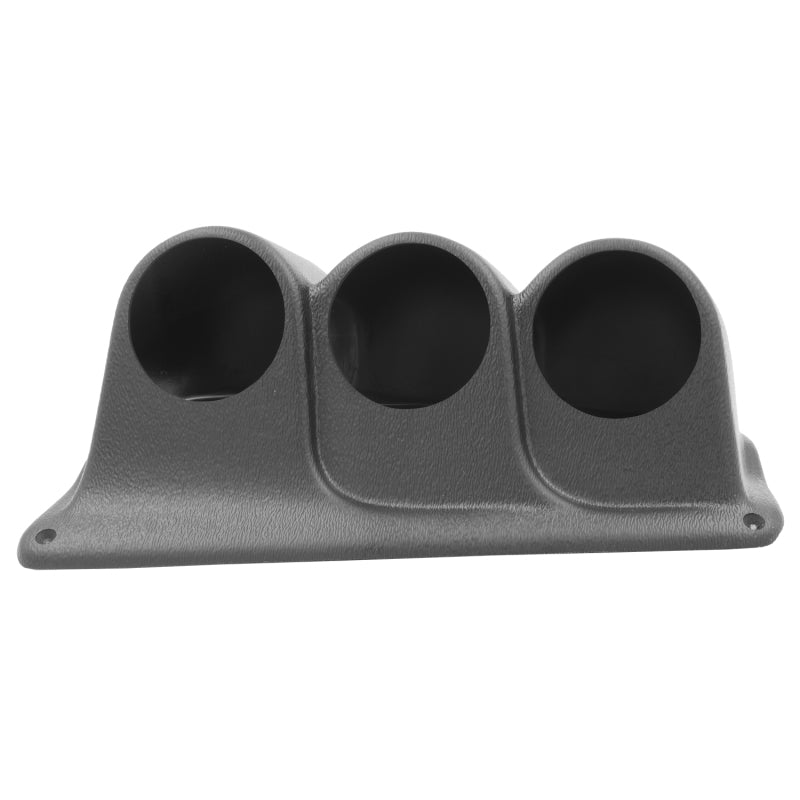 Load image into Gallery viewer, Autometer 99-03 Ford Super Duty 52mm Black Triple Dash Top Pod
