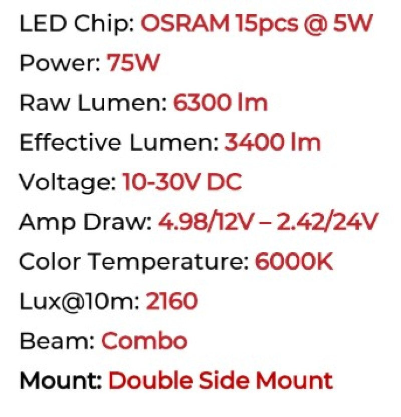 Load image into Gallery viewer, Go Rhino Xplor Blackout Combo Series Sgl Row LED Light Bar w/Amber (Side/Track Mount) 20.5in. - Blk
