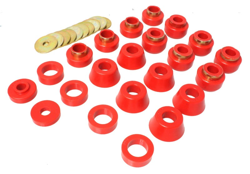 Load image into Gallery viewer, Energy Suspension Body Mounts - Red

