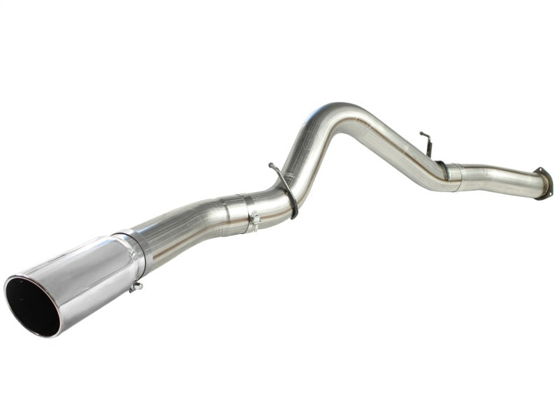 Load image into Gallery viewer, aFe MACHForce XP Exhaust 5in DPF-Polished, GM Diesel Trucks 07.5-10 V8-6.6L 9(td) LMM
