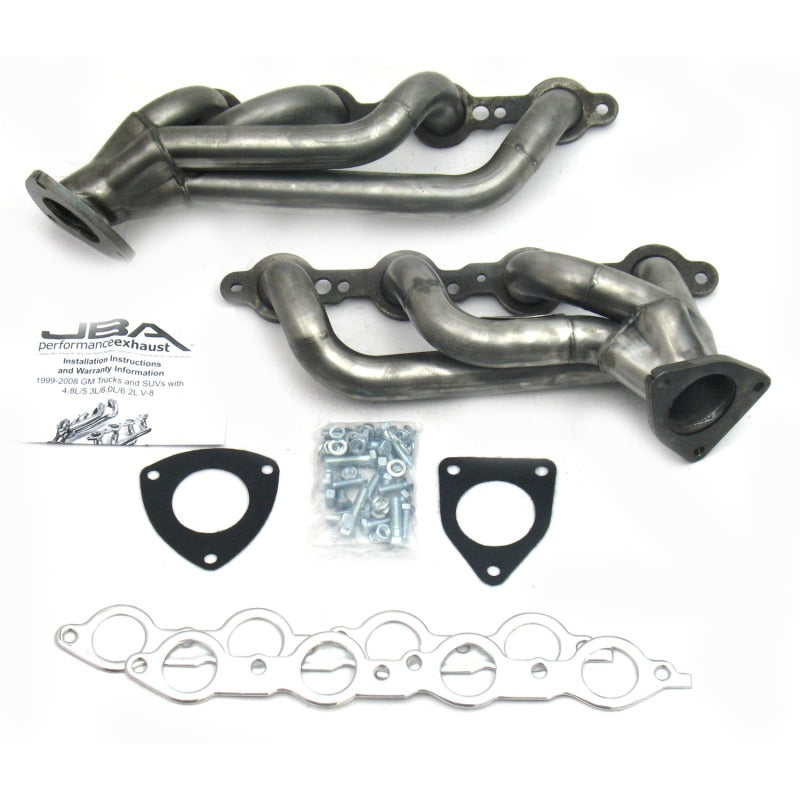 Load image into Gallery viewer, JBA 03-06 GM Truck 6.0L LS w/o EGR 1-5/8in Primary Raw 409SS Cat4Ward Header

