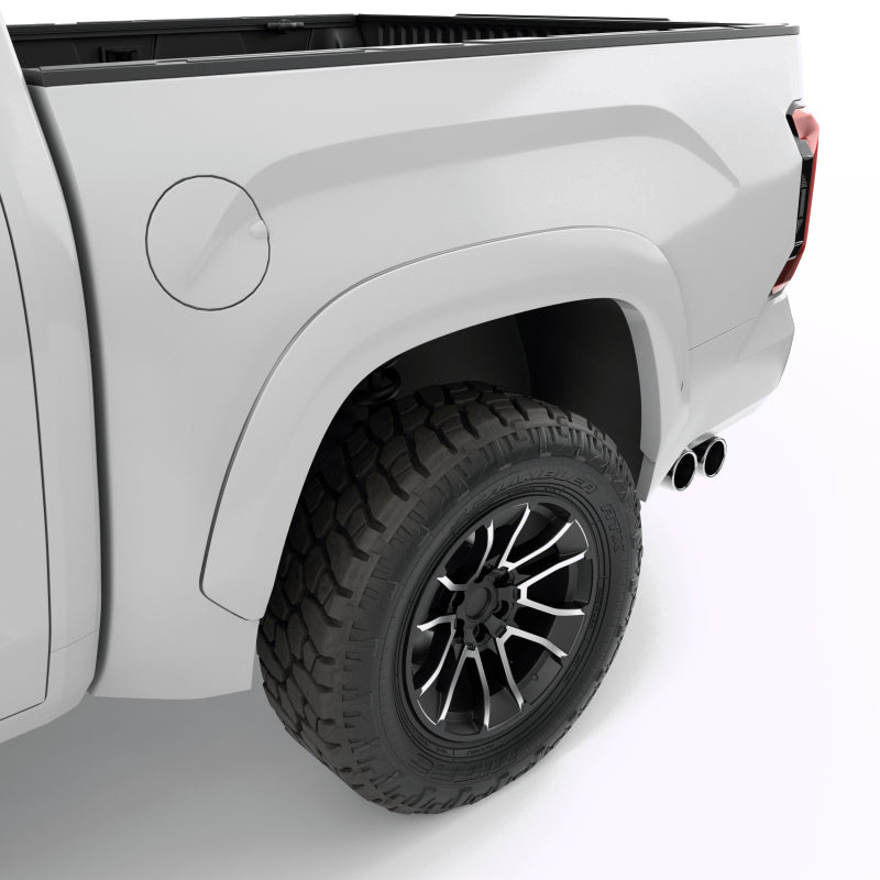 Load image into Gallery viewer, EGR 22-24 Toyota Tundra 66.7in Bed Summit Fender Flares (Set of 4) - Painted to Code White
