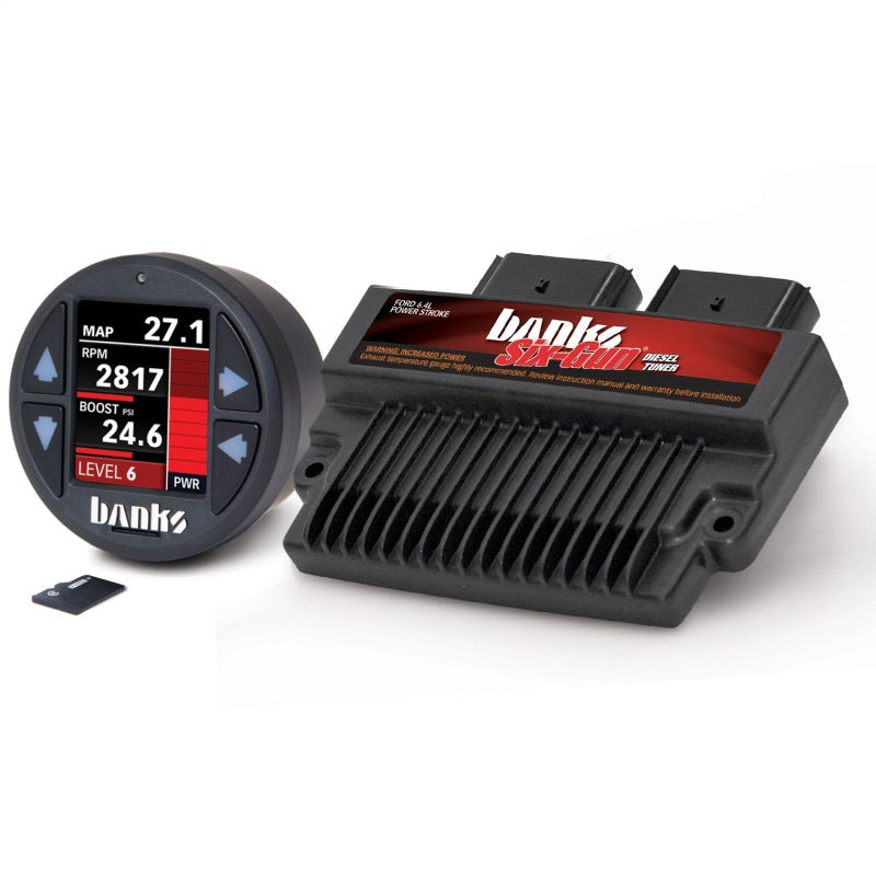 Load image into Gallery viewer, Banks Power 08-10 Ford F-250/F-350/F-450 6.4L Six-Gun Diesel Tuner w/ iDash-1.8 DataMonster
