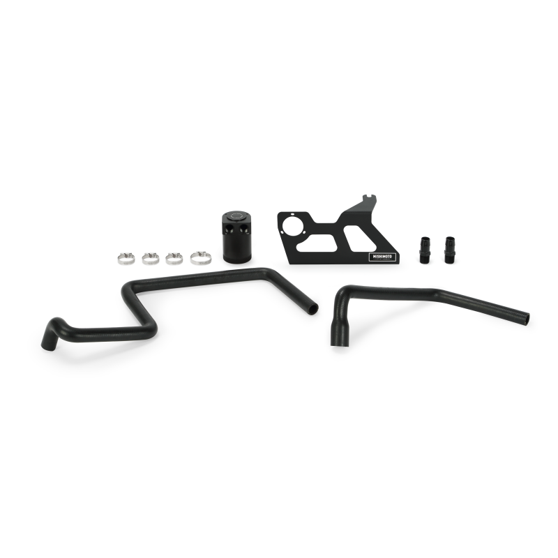 Load image into Gallery viewer, Mishimoto 07-11 Jeep Wrangler JK Baffled Oil Catch Can - Black
