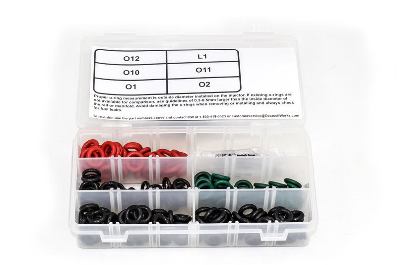 Load image into Gallery viewer, DeatschWerks Modern Muscle Injector O-Ring Kit (205 Pieces)
