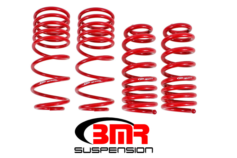 Load image into Gallery viewer, BMR 93-02 F-Body Handling Version Lowering Spring Kit (Set Of 4) - Red
