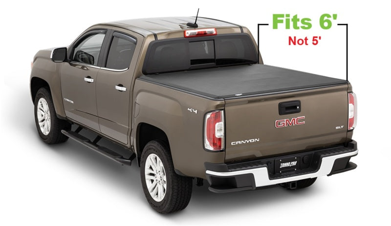 Load image into Gallery viewer, Tonno Pro 15-19 Chevy Colorado 6ft Fleetside Tonno Fold Tri-Fold Tonneau Cover
