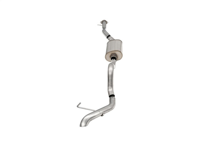 Corsa 2021-2024 Ford Bronco 2.3L 4-Door 2.75in Cat-Back Single Side Exhaust w/ Turndown ExhaustTip