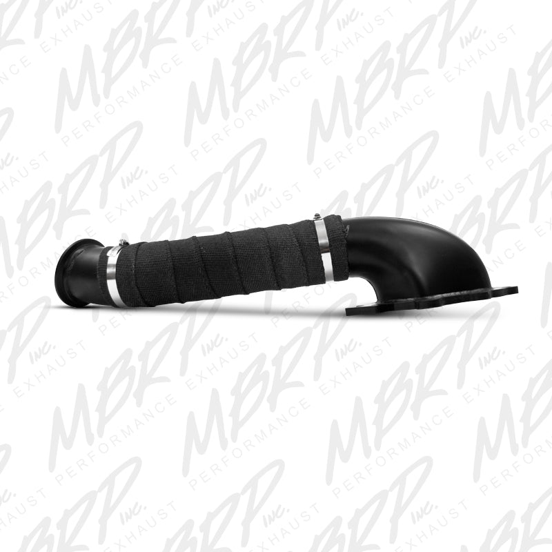 Load image into Gallery viewer, MBRP 01-04 Chev/GMC 6.6L Duramax 3in Turbo Down Pipe Black
