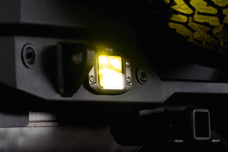 Load image into Gallery viewer, DV8 3-Inch Elite Series LED Amber Flush Mount Pod Light
