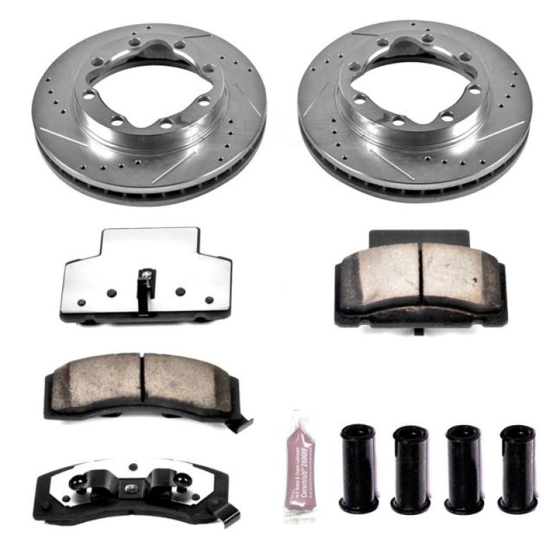 Load image into Gallery viewer, Power Stop 90-00 Chevrolet K3500 Front Z36 Truck &amp; Tow Brake Kit
