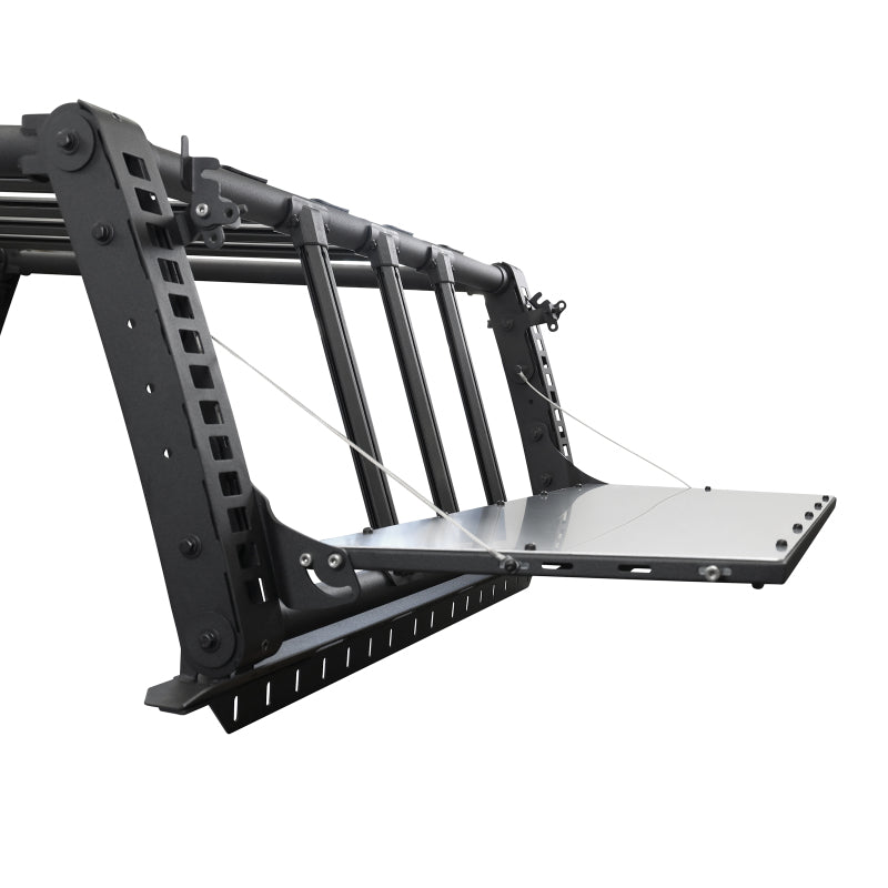 Load image into Gallery viewer, Go Rhino XRS Accessory Gear Table for Full-Sized Trucks (Mounts to 5952000T) - Tex. Blk
