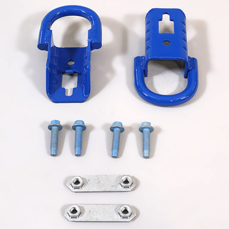 Load image into Gallery viewer, Ford Racing 15-22 F-150 Tow Hooks - Blue (Pair)
