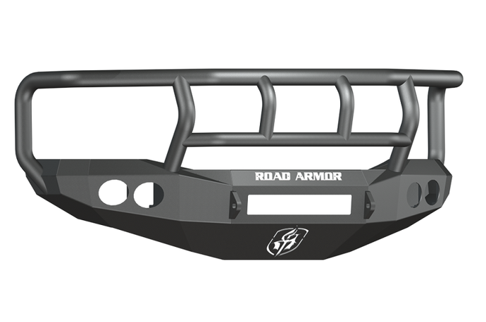 Road Armor 06-09 Dodge 2500 Stealth Front Bumper w/Titan II Guard - Tex Blk