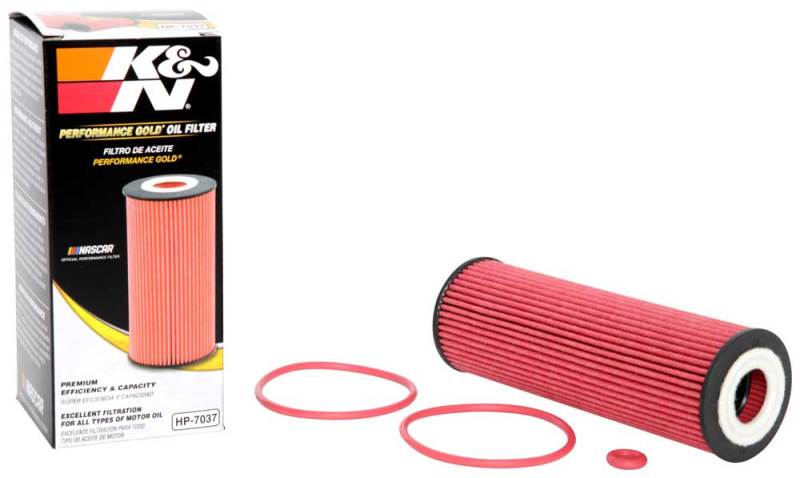 Load image into Gallery viewer, K&amp;N Ford / Lincoln 1.938in OD x 5.5in H Oil Filter
