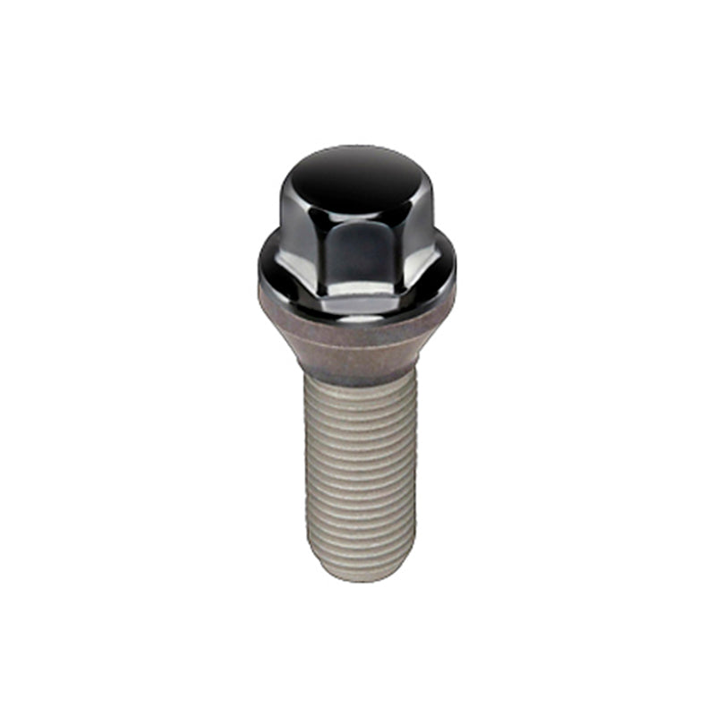 Load image into Gallery viewer, McGard Hex Lug Bolt (Cone Seat) M14X1.5 / 17mm Hex / 28.0mm Shank Length (Box of 50) - Black
