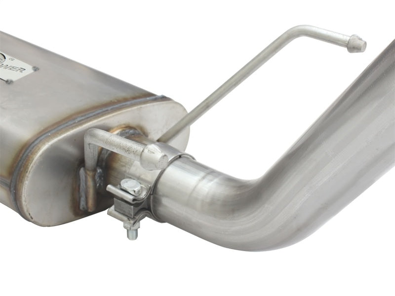 Load image into Gallery viewer, aFe MACH Force XP 2.5in Cat-Back Stainless Steel Exhaust w/Polished Tip Toyota Tacoma 13-14 2.7L
