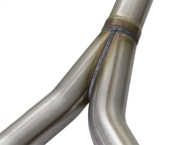 Load image into Gallery viewer, aFe Rebel Series CB 2.5in Dual Center Exit SS Exhaust w/ Polish Tip 07-15 Jeep Wrangler 3.6L/3.8L V6
