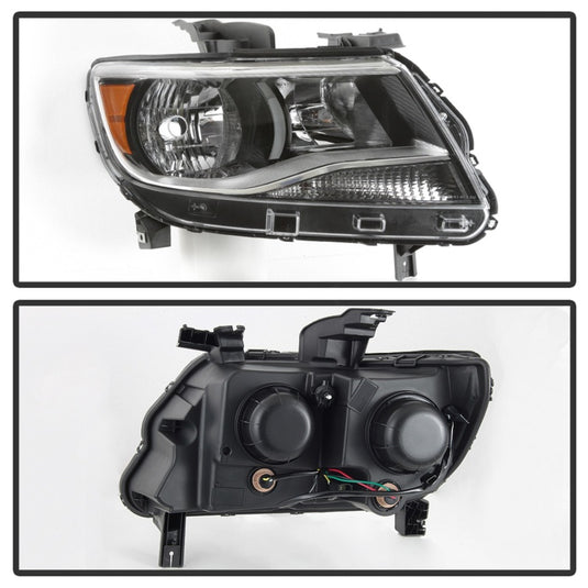 xTune 15-17 Chevy Colorado (Halogen Models Only) Pass. Side Headlight -OEM Right (HD-JH-CCOL15-OE-R)