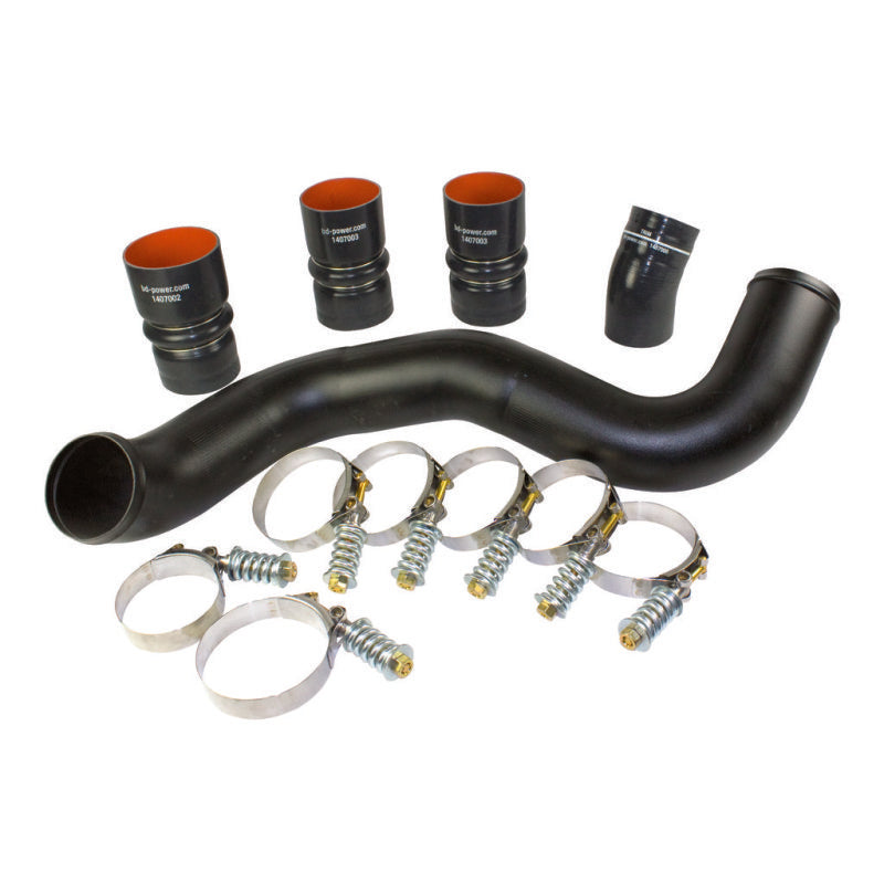 Load image into Gallery viewer, BD Diesel Intercooler Hose &amp; Clamp Kit w/Intake Pipe - 2003-2007 Ford 6.0L PowerStroke
