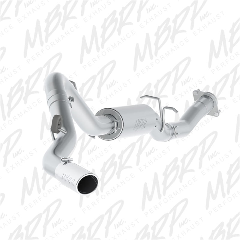 Load image into Gallery viewer, MBRP 07-10 Chevy/GMC 2500HD PU 6.0L V8 3.5in Single Side Exit Alum Cat Back Perf Exhaust
