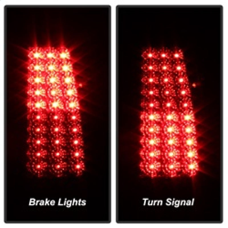 Load image into Gallery viewer, xTune Chevy Silverado 1500/2500/3500 99-02 99-03 LED Tail Lights Smoke ALT-ON-CS99-LED-SM
