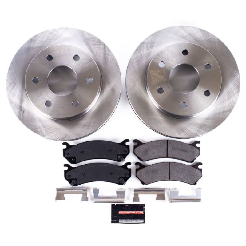 Load image into Gallery viewer, Power Stop 02-06 Cadillac Escalade Front Autospecialty Brake Kit
