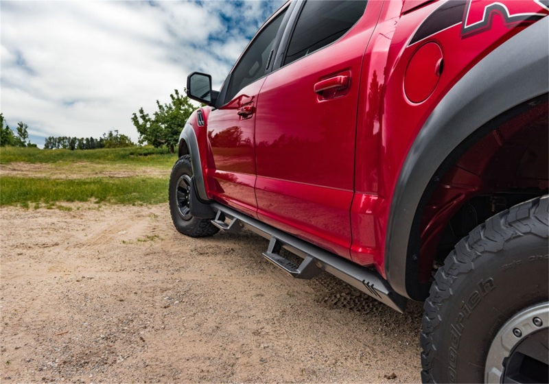 Load image into Gallery viewer, N-Fab EPYX 05-18 Toyota Tacoma Double Cab - Cab Length - Tex. Black
