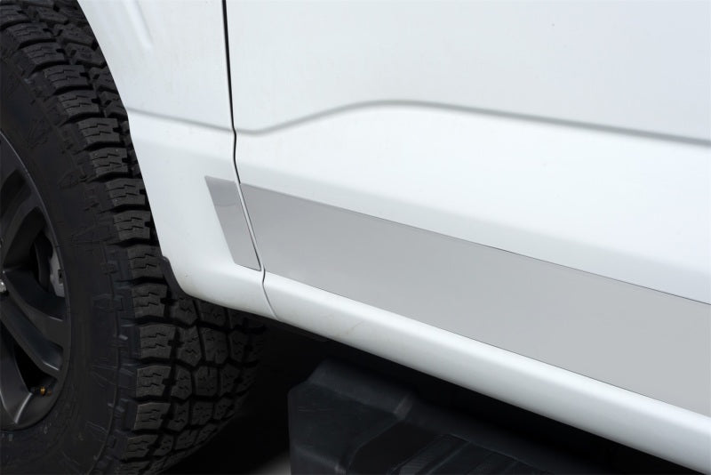 Load image into Gallery viewer, Putco 2021 Ford F-150 Reg Cab 8ft Long Box Stainless Steel Rocker Panels (4.25in Tall 10pcs)
