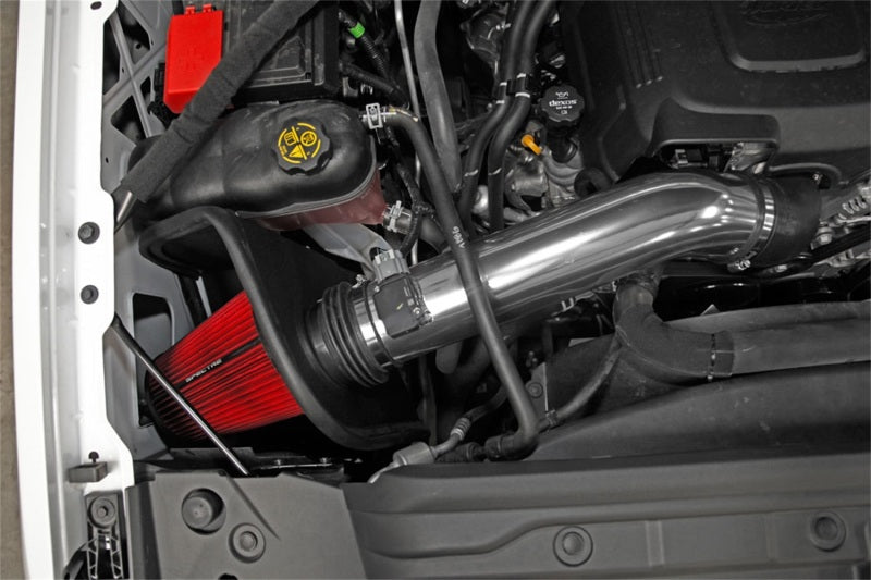 Load image into Gallery viewer, Spectre 16-17 GM 2500HD/3500HD V8-6.0L F/I Air Intake Kit - Polished w/Red Filter
