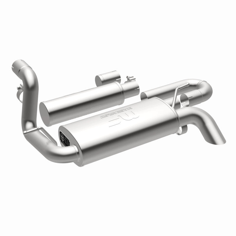 Load image into Gallery viewer, MagnaFlow 18-23 Jeep Wrangler JL 2.0L/3.6L Overland Series Axle-Back Exhaust
