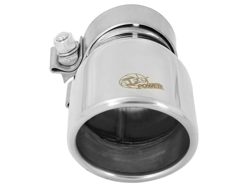 Load image into Gallery viewer, aFe MACH Force-Xp 2.5in Inlet x 3-1/2in Outlet x 6in Length 2.5in 304 Stainless Steel Exhaust Tip
