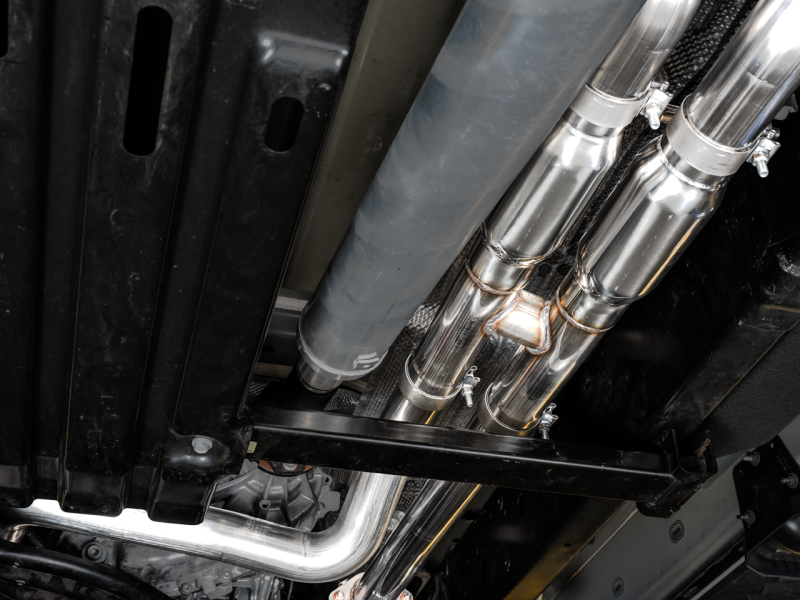 Load image into Gallery viewer, AWE Tuning 2021 RAM 1500 TRX 0FG Cat-Back Exhaust - Chrome Silver Tips
