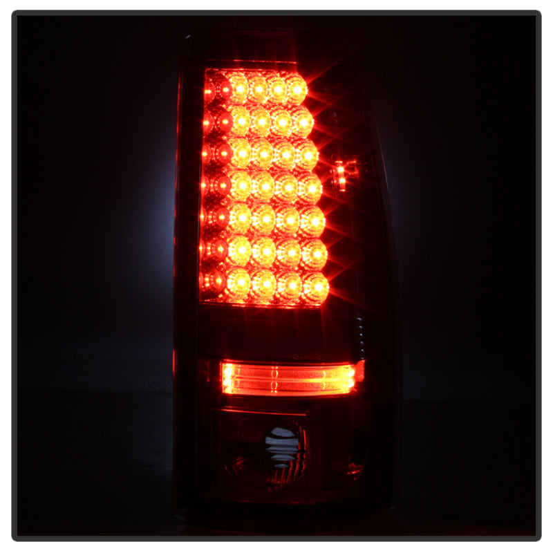 Load image into Gallery viewer, Spyder Chevy Silverado 1500 03-06 (Does Not Fit Stepside)LED Tail Lights Smke ALT-YD-CS03-LED-SM
