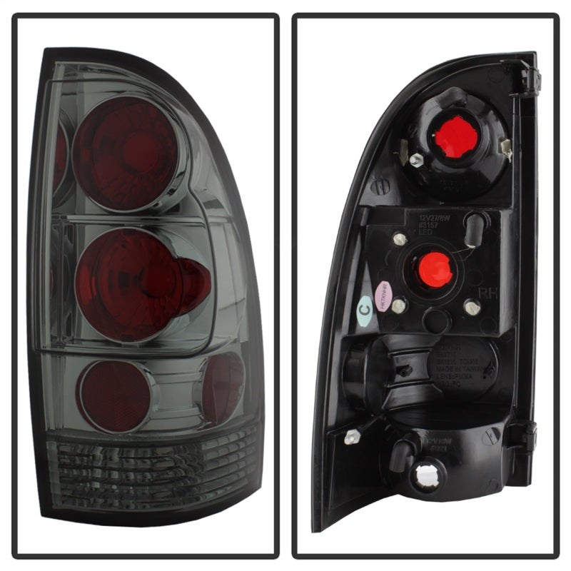 Load image into Gallery viewer, Spyder Toyota Tacoma 05-15 Euro Style Tail Lights Smoke ALT-YD-TT05-SM
