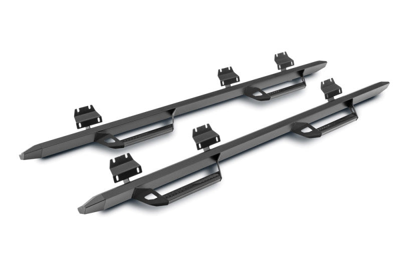 Load image into Gallery viewer, N-Fab Predator Pro Step System 15-17 GMC/Chevy Canyon/Colorado Ext Cab - Tex. Black
