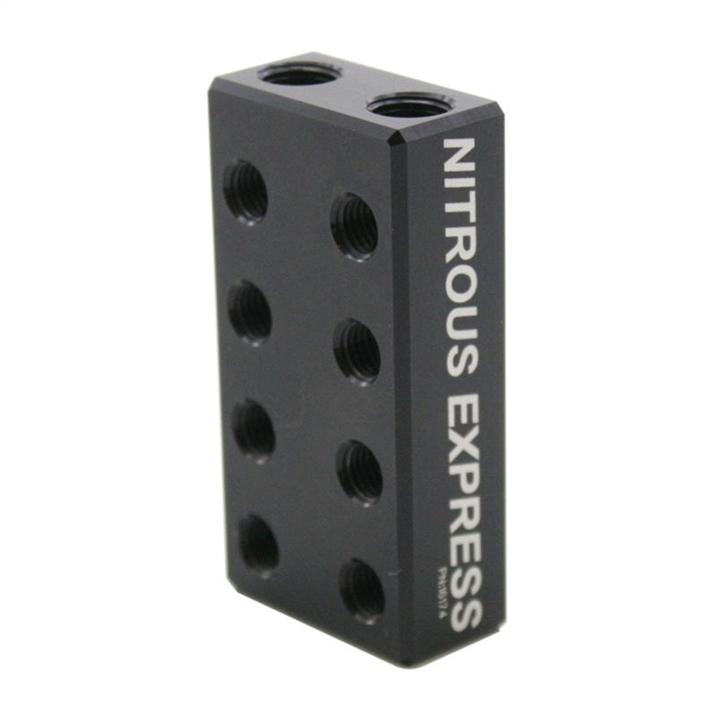 Load image into Gallery viewer, Nitrous Express 2 Inlet 16 Outlet Nitrous/Fuel Distribution Block
