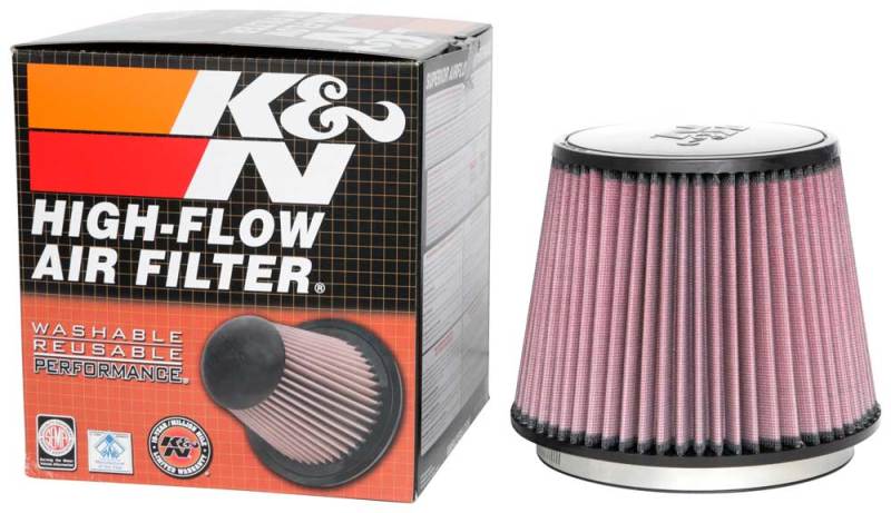 Load image into Gallery viewer, K&amp;N Universal Clamp-On Air Filter 6in FLG / 7-1/2in B / 5-7/8in T / 6in H

